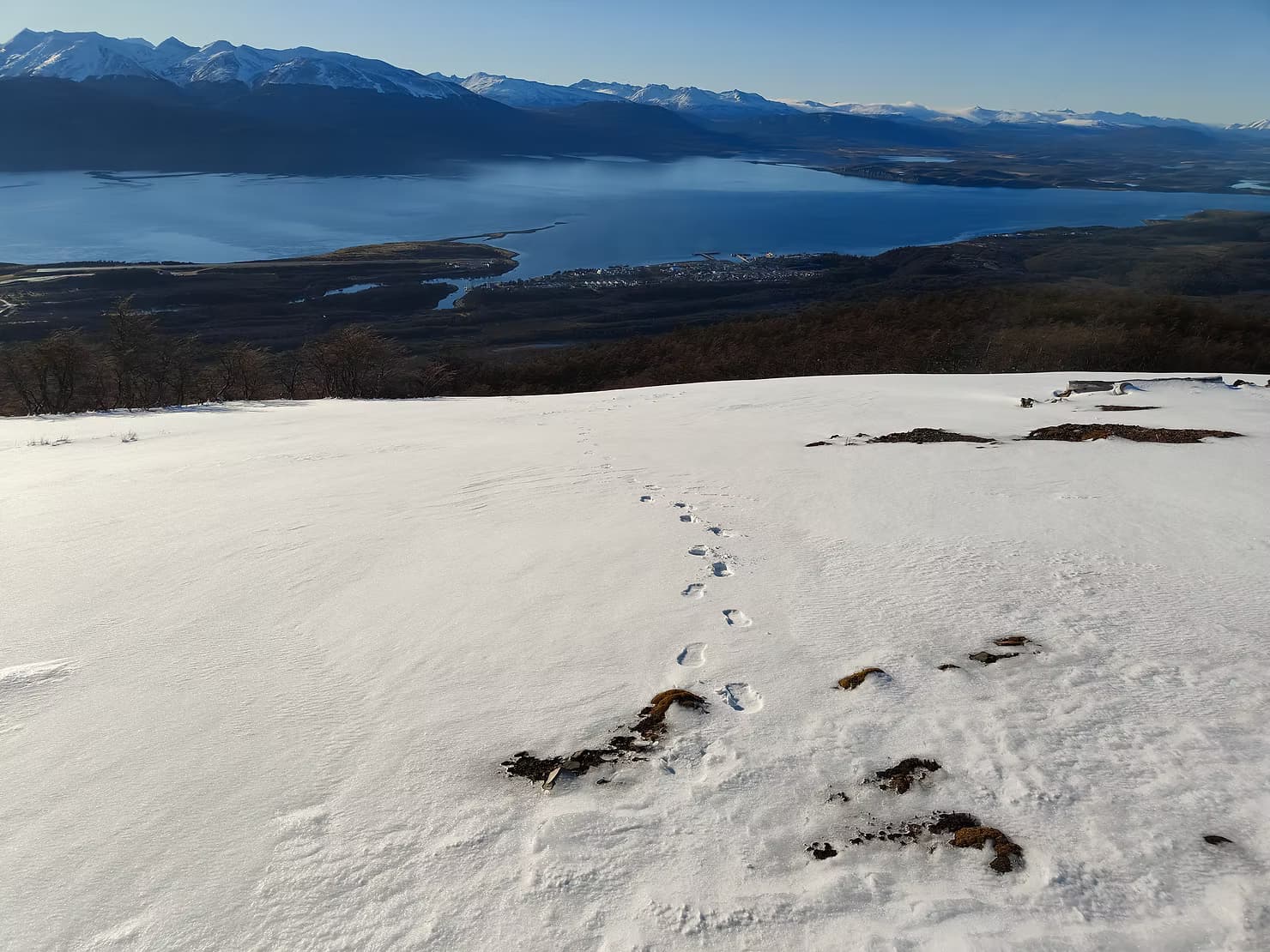 Cerro Banderas - Argentina across the Beagle Channel