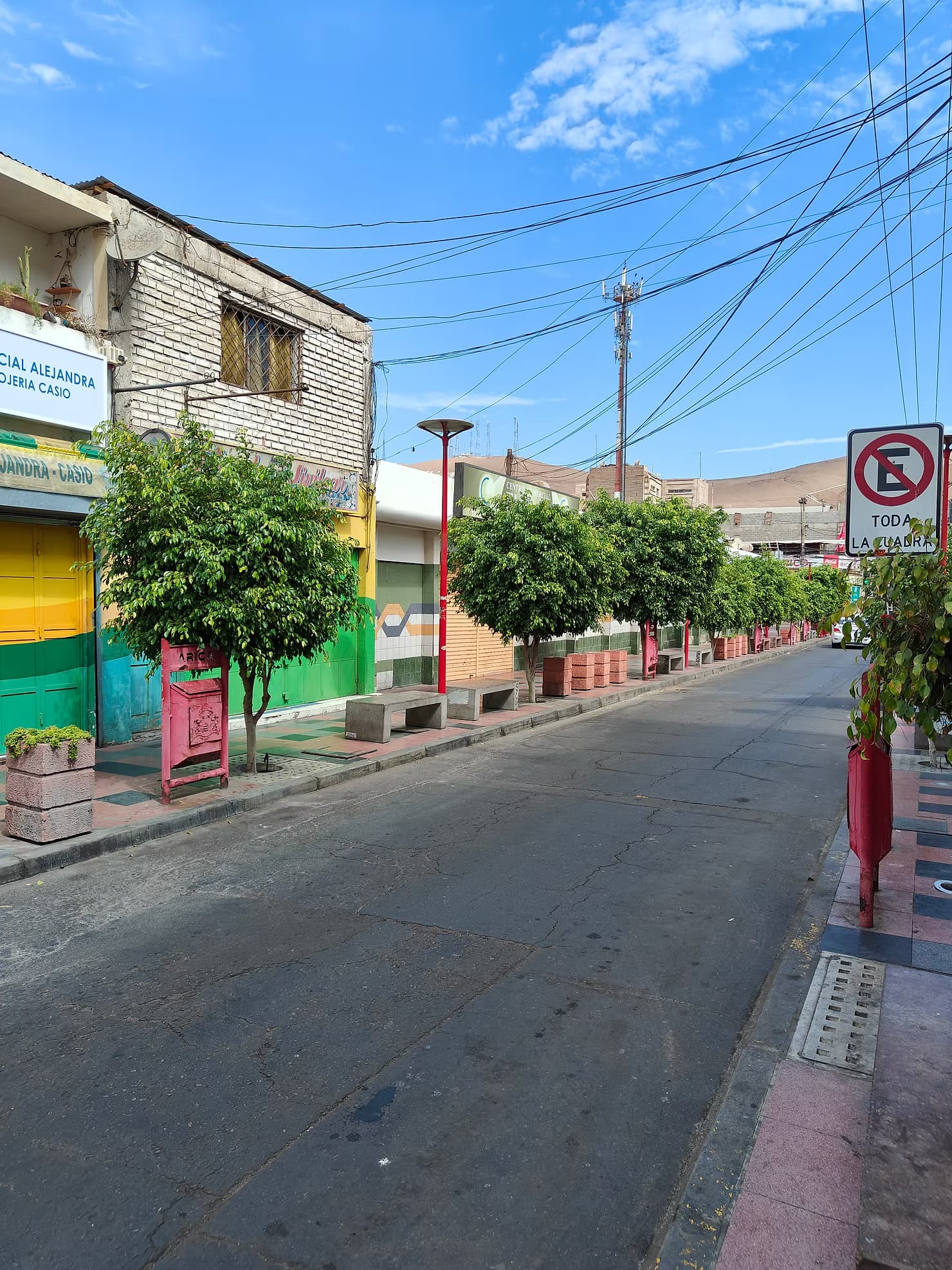 A desolate morning in Arica